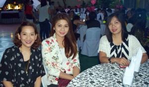Ms. Precious Santiago, Head of Activities and Ms. Jonett Tolentino. Deputy Head of the Secondary School host the guest of honour, Councilor Eunice Ferriol of the City of Imus. 